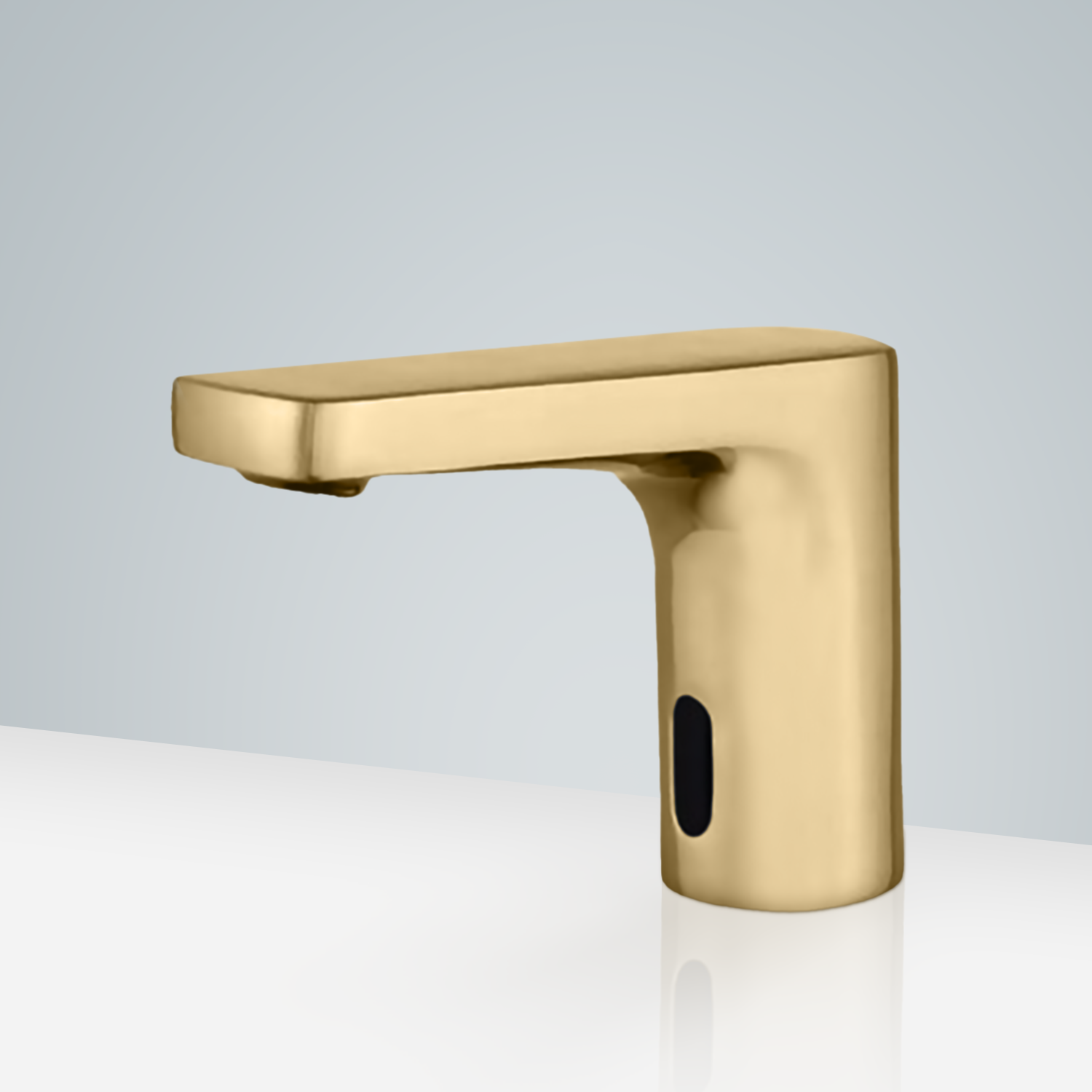Fontana Commercial Brushed Gold Touch Less Automatic Sensor Faucet